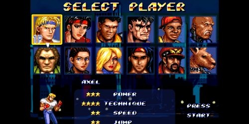 Streets of Rage Remake