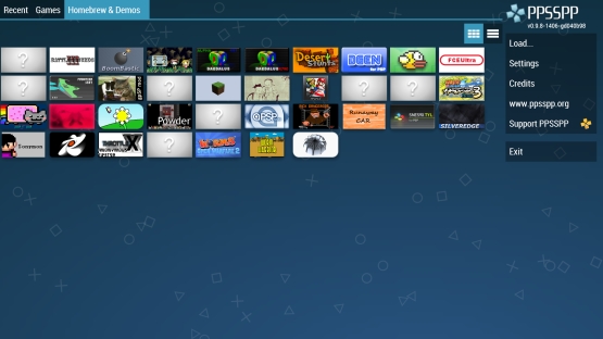تثبيت محاكي PPSSPP على أندرويد