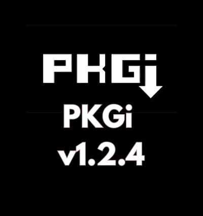PKGi – Download .pkg files directly from their console.